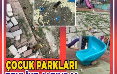 Erdek Çocuk Parkları Güvenlik Açığına Sahne Oluyor