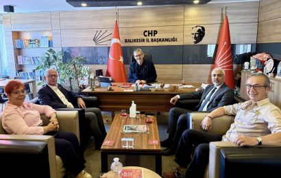 CHP Balıkesir İl Başkanlığı Ziyaretiyle Adalet Vurgusu