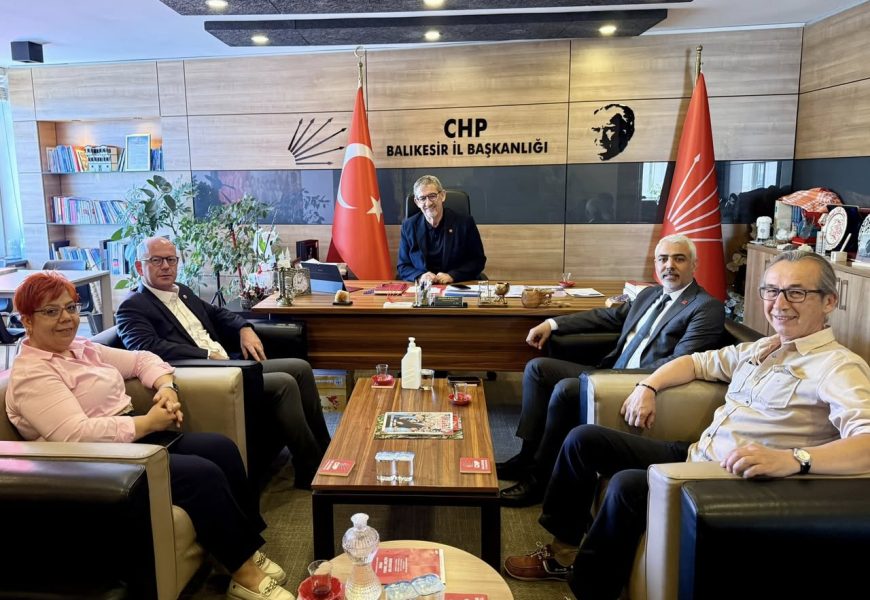 CHP Balıkesir İl Başkanlığı Ziyaretiyle Adalet Vurgusu