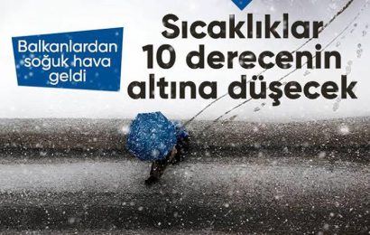 Balkanlar’dan Soğuk Hava Türkiye’yi Etkileyecek