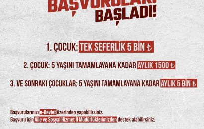 Doğum Yardımı Başvuruları Başladı: Ailelere Destek Artıyor