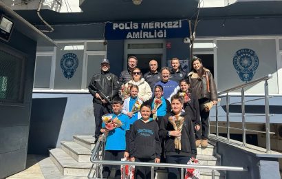 Gönen’de Öğrencilerden Polis Günü Ziyareti