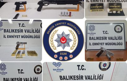 Balıkesir’de Bir Haftada 57 Aranan Şahıs Yakalandı