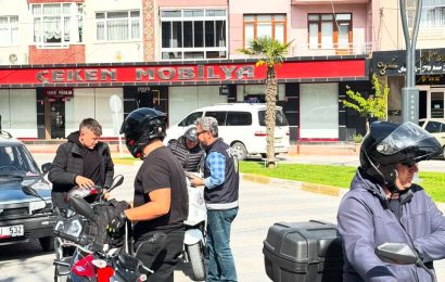 Gönen’de Motosiklet Denetimleri Sonuç Verdi: 107 Bin TL Ceza