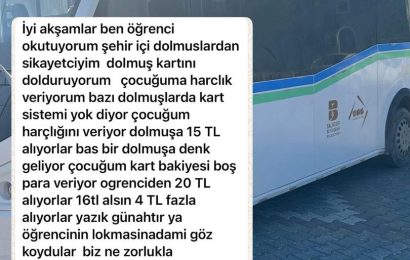 Gönen’de Öğrenci ve Velilerden Şehir İçi Ulaşım Ücretlerine Tepki
