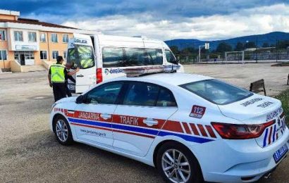 Gönen’de Motosiklet Sürücüleri İçin Trafik Uyarısı