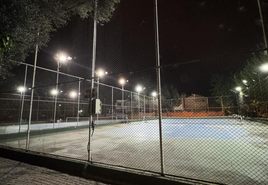Gönen’de Tenis Kortları Yeniden Vatandaşla Buluştu