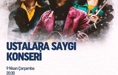 Balıkesir’de Anadolu Rock Efsanelerine Saygı Konseri Düzenlenecek