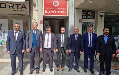 Bandırma İlçe Müftüsü, Komşu İlçe Müftüsünü Ziyaret Etti