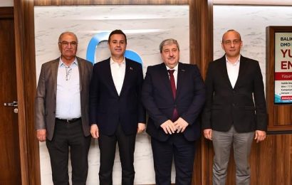 MÜSİAD Bandırma Şube Başkanı Bağcı, Balıkesir Büyükşehir Belediyesi’ni Ziyaret Etti