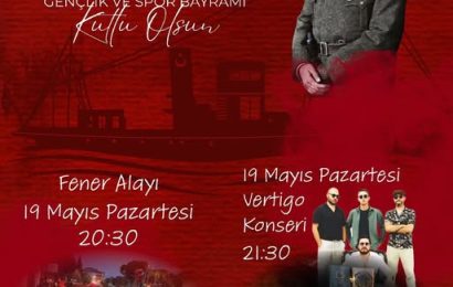 Gönen’de 19 Mayıs Coşkusu: Fener Alayı ve Vertigo Konseriyle Kutlanacak