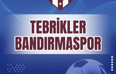 Bandırmaspor, Erzurumspor’u Yendi, Süper Lig’e Umutla Koşuyor
