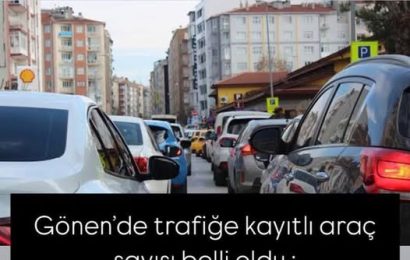 Gönen’de Araç Sayısı Artıyor: Motosiklet Kullanımı Öne Çıkıyor