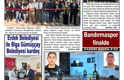 Erdek’te Deniz Seviyesindeki Yükselme Endişe Yarattı