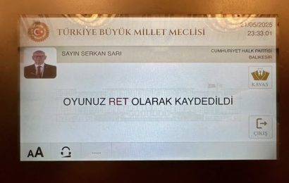 CHP’den Torba Kanun’a Ret Oyu