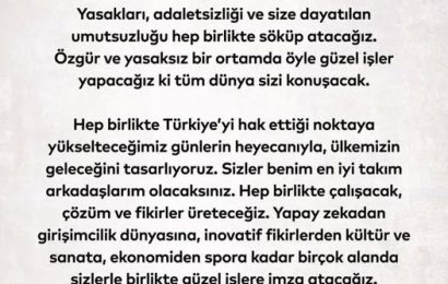 CHP Gençlik Kolları, Yeni Bir Başlangıç İçin Çağrı Yaptı
