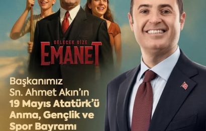 Balıkesir Büyükşehir Belediye Başkanı Akın’dan 19 Mayıs Mesajı: Gençlere Güven ve Umut