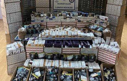 Gönen’de Kaçak Tütün Operasyonu: Çok Sayıda Şüpheli Yakalandı, Büyük Miktarda Ürün Ele Geçirildi