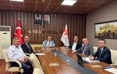 Gönen TDİOSB’de Altyapı Çalışmaları Hızlandırılıyor