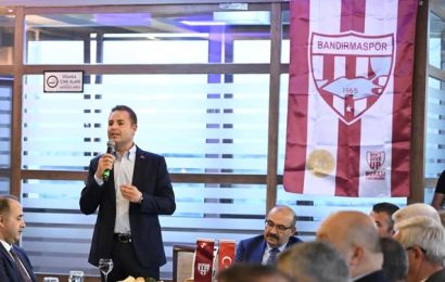 Bandırmaspor’a Destek Ziyareti: Süper Lig Hedefi İçin Moral Deposu