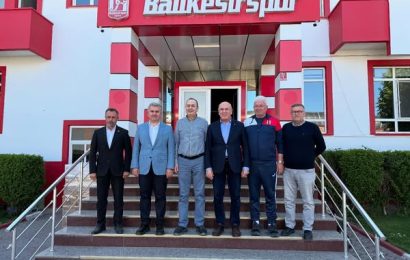 Balıkesirspor Başkanı Bekki, Milletvekili Ok ile İstişarede Bulundu