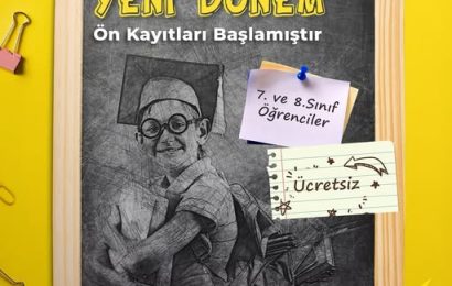 Bandırma Belediyesi, 7 ve 8. Sınıf Öğrencileri İçin Ücretsiz Destek Eğitim Kurslarına Başvuru Başladı