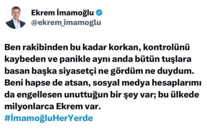 Ekrem İmamoğlu, İstanbul Zaferinin Türkiye’ye Etkisini Vurguladı