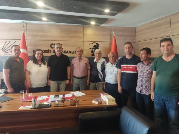 CHP Balıkesir İl Başkanlığı’na Havran İlçe Delegasyonu Ziyareti CHP Balıkesir İl Başkanlığı’na Havran İlçe Delegasyonu Ziyareti