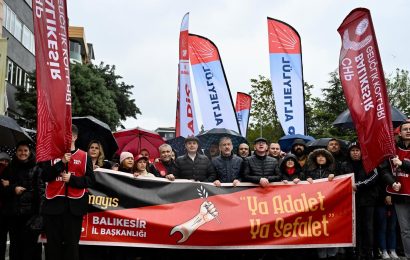 Balıkesir’de 1 Mayıs Kutlamalarına Belediye Başkanı Katıldı