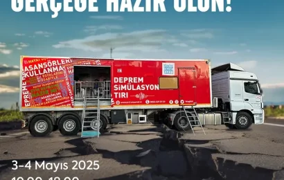 Balıkesir’de Deprem Bilinci Artırma Çalışması: Simülasyon Tırı Şehre Ulaşıyor