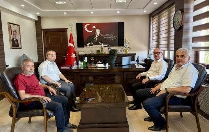 CHP Savaştepe İlçe Başkanı Atalay, Yeni Kaymakam Berber’i Ziyaret Etti