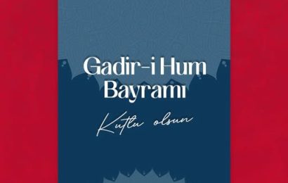 CHP Balıkesir’den Gadir Hum Bayramı Mesajı