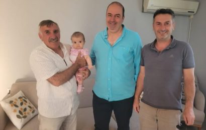 Marmara Adalar Belediyesi Başkan Vekili Alagaş, Yeni Doğan Bebek Ziyareti Gerçekleştirdi