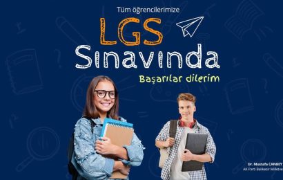 LGS 2025 Sınavına Giren Öğrencilere Başarılar Dileniyor