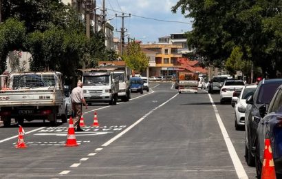 Kızılay Caddesi Trafiğe Açıldı: Gönen’de Ulaşım Rahatladı