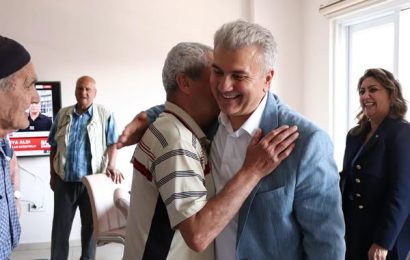 Mustafa Canbey, Aile ve Sosyal Hizmetler İl Müdürü Emine Böçgün’ü Ziyaret Etti