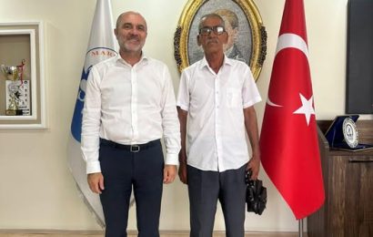 Avşa Romanlar Derneği Başkanı Dinçer’i Ziyaret Etti