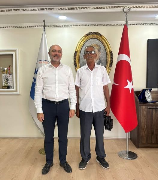 Avşa Romanlar Derneği Başkanı Dinçer’i Ziyaret Etti