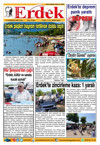 Yenierdek Gazetesi: Güney Marmara’nın 50 Yıllık Sesi