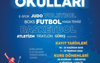 Balıkesir’de Yaz Spor Okulları Başlıyor: Kayıtlar Açıldı