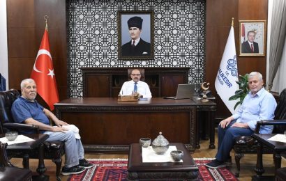 Balıkesir Valisi Ustaoğlu İş İnsanı Ali Demirbaş’ı Ağırladı