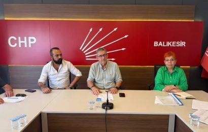 CHP Balıkesir İl Yönetimi Toplantısı Gerçekleştirildi