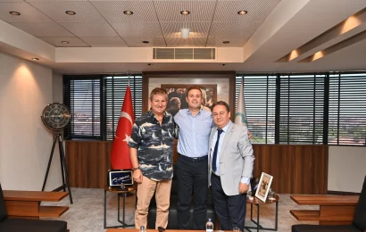 Balıkesir Büyükşehir Belediyesi Ziyaretçileri Ağırladı