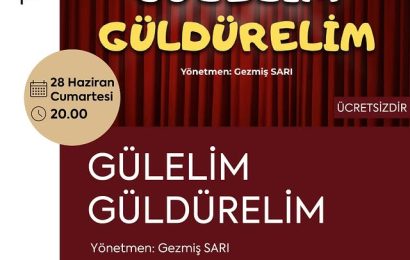 Balıkesir’de “Gülelim Güldürelim” Tiyatro Oyunu Sahnelenecek