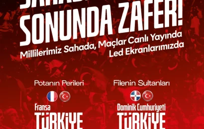 Balıkesir’de Milli Takım Coşkusu: Potanın Perileri ve Filenin Sultanları Destekleniyor