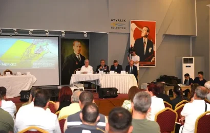 Balıkesir Büyükşehir Belediyesi Ayvalık’ta Altyapı Çalışmalarına Devam Ediyor