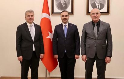 Balıkesir Milletvekili Ok ve Canbey, Sanayi ve Teknoloji Bakanı Kacır’ı Ziyaret Etti