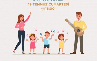 Çınarlı’da Çocuklar İçin Gitar Atölyesi Düzenleniyor