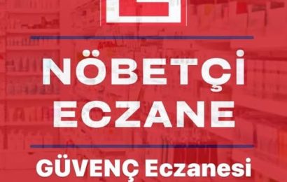 Gönen’de 3 Temmuz Perşembe Nöbetçi Eczane: Güvenç Eczanesi