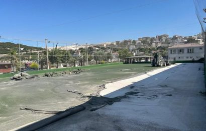 Saraylar Halı Saha Zemini Yenileniyor: Gençler İçin Daha Güvenli Spor Alanı